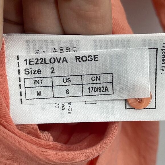 ba&sh Lova Mini Dress Sz 2 (M) - Picture 6 of 9